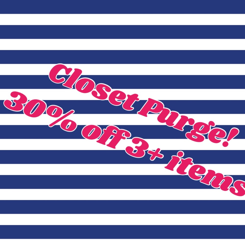 Closet Purge!!